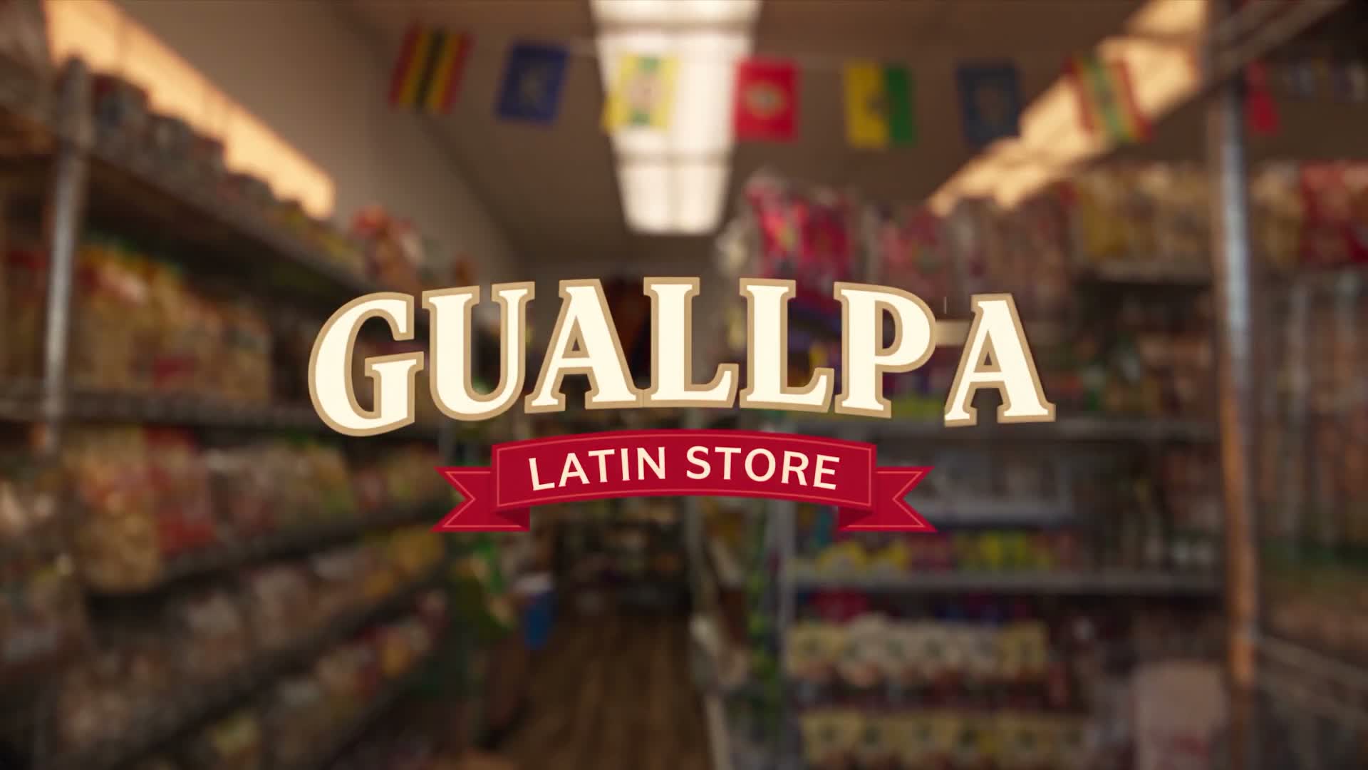 Final frame of the cinematic store introduction